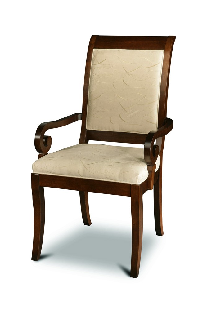 Louis Philippe Upholstered Arm Chair Chairs Dining Room By Louis Philippe Upholstered Arm Chair