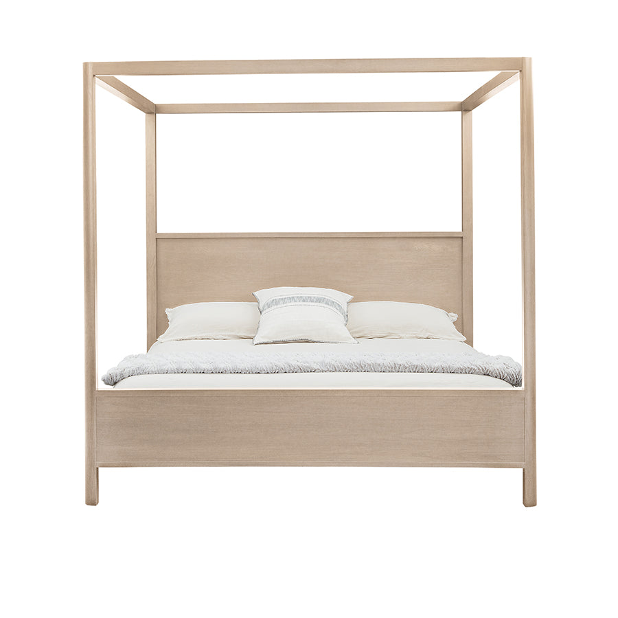 West Bros Curva wood poster bed