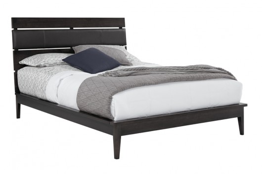 Camber Upholstered Bed with Euro Footboard